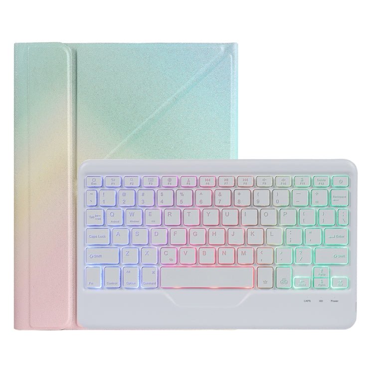 B011S Splittable Backlight Bluetooth Keyboard Leather Case with Triangle Holder & Pen Slot, For iPad 9.7 2018 & 2017 / Pro 9.7 / Air 2, For iPad 10.2 2020 & 2019 / Pro 10.5 inch / Air 3 10.5 inch���������������������������������������������������������... - ORIWHIZApple AccessoriesiPad KeyboardiPad Keyboard Universal