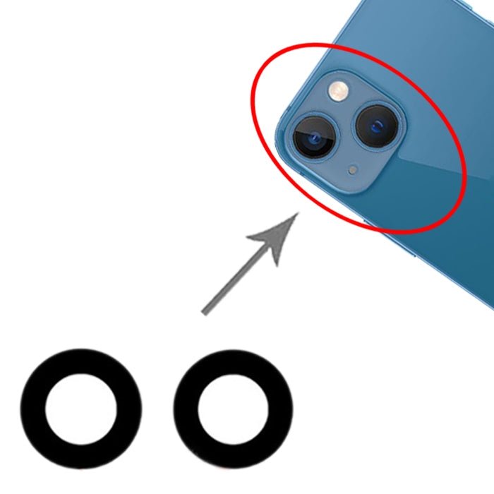 Back Camera Lens for iPhone 13 mini, For iPhone 13 mini - ORIWHIZ
