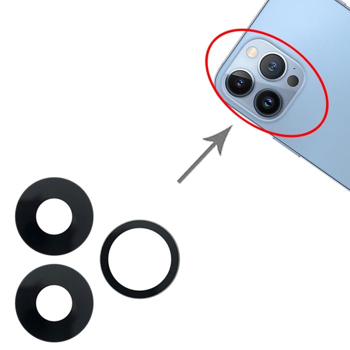 Back Camera Lens for iPhone 13 Pro Max, For iPhone 13 Pro Max - ORIWHIZ