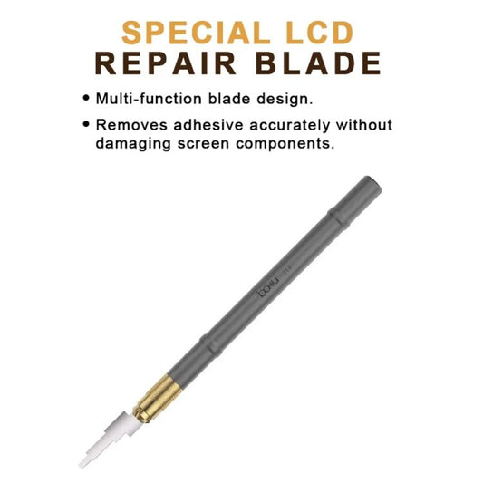 BAKU BA - 214 Multi - Function LCD Repair Scraper 0.2mm Thickness Screen CPU Glue Remover Tool, BA - 214 - ORIWHIZ