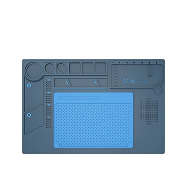 BAKU BA - 695 2 in 1 TPR+Silicone Computer Phone Repair Desk Mat Heat Resistant Insulation Mat, BAKU BA - 695 - ORIWHIZ