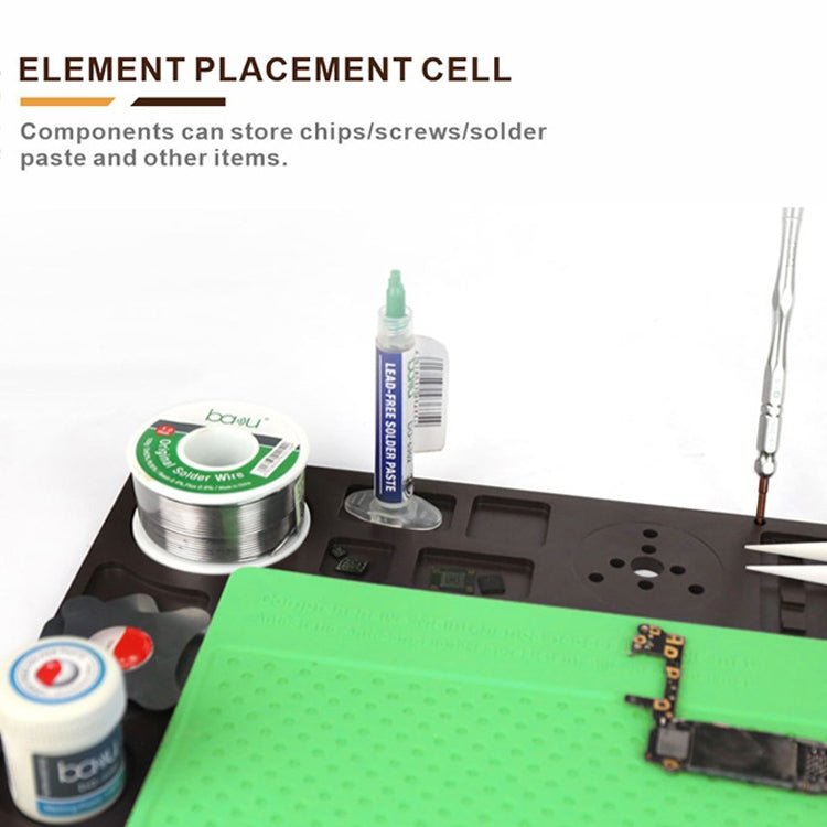 BAKU BA - 696 2 in 1 Microscope Maintenance Insulation Pad, BA - 696 - ORIWHIZ