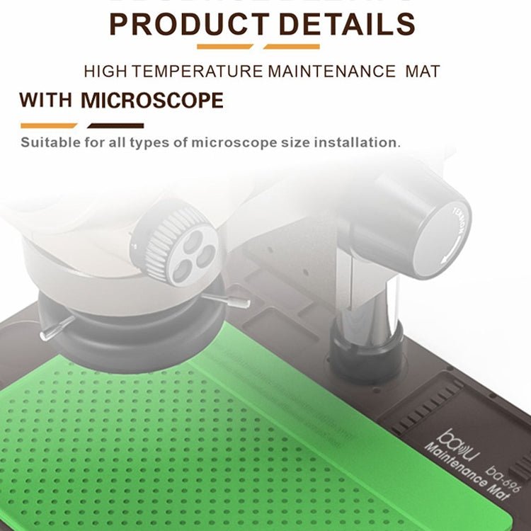 BAKU BA - 696 2 in 1 Microscope Maintenance Insulation Pad, BA - 696 - ORIWHIZ