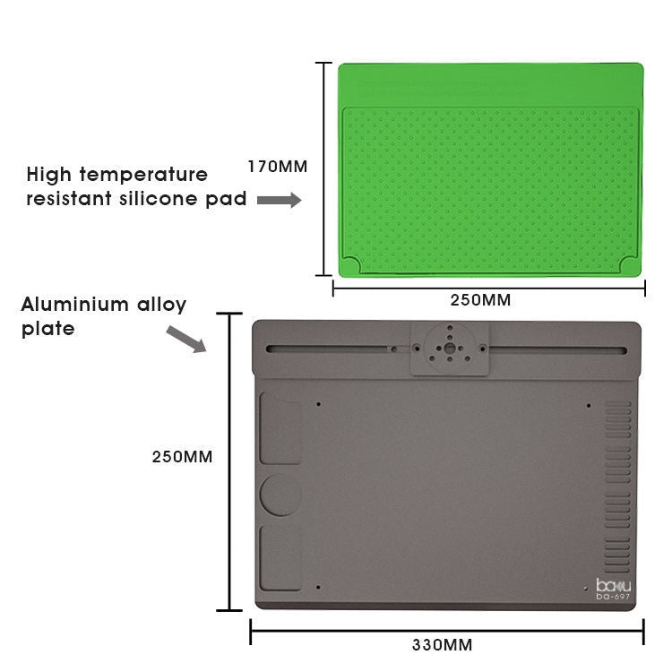 BAKU BA - 697 2 in 1 Microscope Maintenance Insulation Pad, BA - 697 - ORIWHIZ