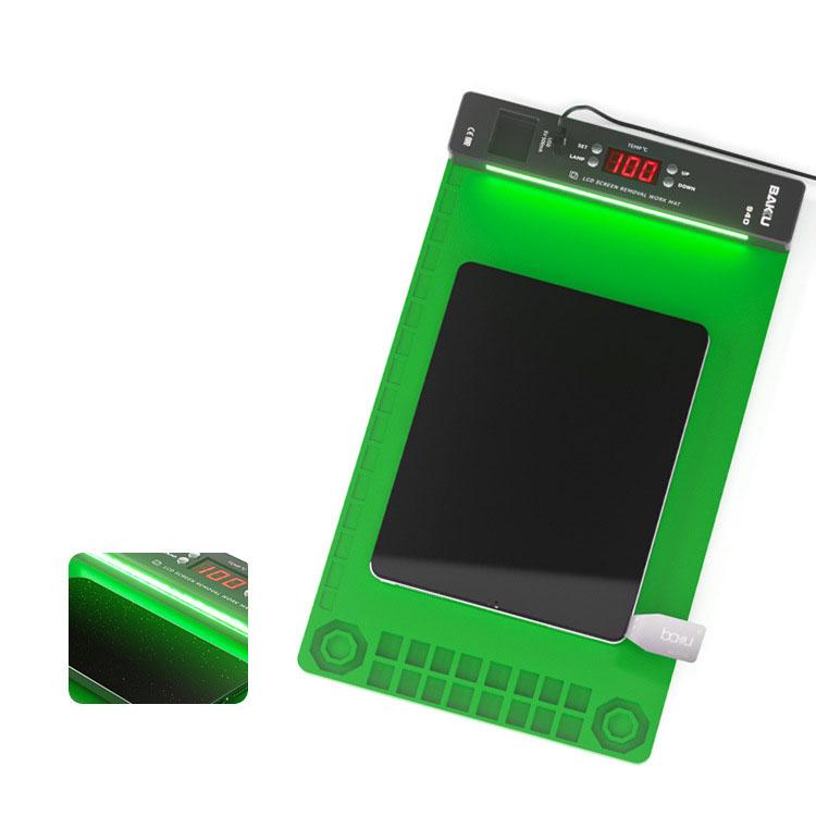 BAKU BA - 940 16 - inch LCD Screen Removal Work Mat With Heating System and Dust Lighting, US Plug, EU Plug - ORIWHIZ