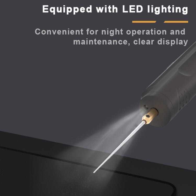 BAKU BK - R12 Electric Glue Remover Phone Repair OCA Glue Removing Tool With Light, BAKU BK - R12 - ORIWHIZ