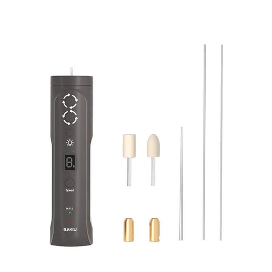 BAKU BK - R12 Electric Glue Remover Phone Repair OCA Glue Removing Tool With Light, BAKU BK - R12 - ORIWHIZ
