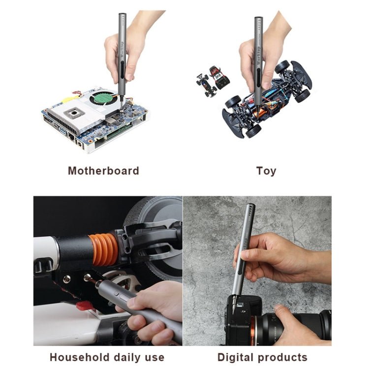 BAKU Worktop 280rpm/Min 0.35N.M Electric Screwdriver Set With 20 Bits - ORIWHIZ