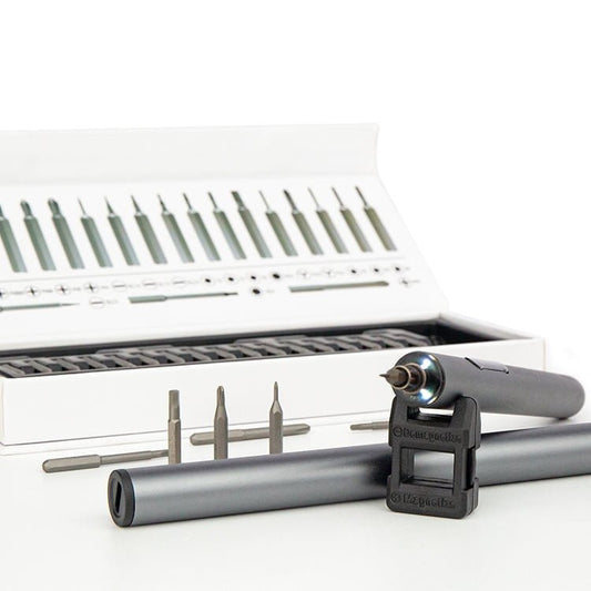 BAKU Worktop 280rpm/Min 0.35N.M Electric Screwdriver Set With 20 Bits - ORIWHIZ