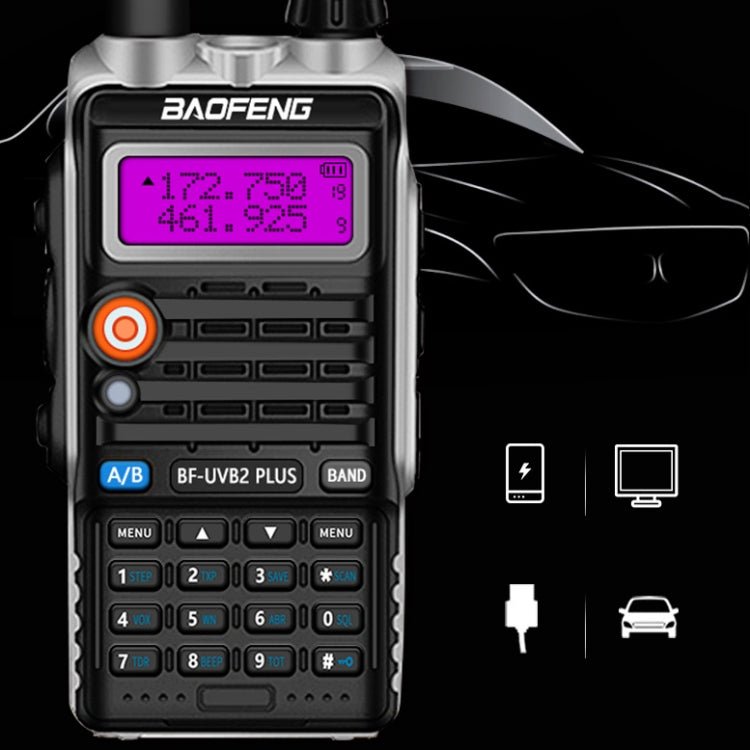 Baofeng BF - B2Plus Outdoor 50km Mini High - power FM Walkie - talkie, AU Plug, EU Plug, US Plug, UK Plug - ORIWHIZBaofengConsumer ElectronicsHandheld Walkie Talkie