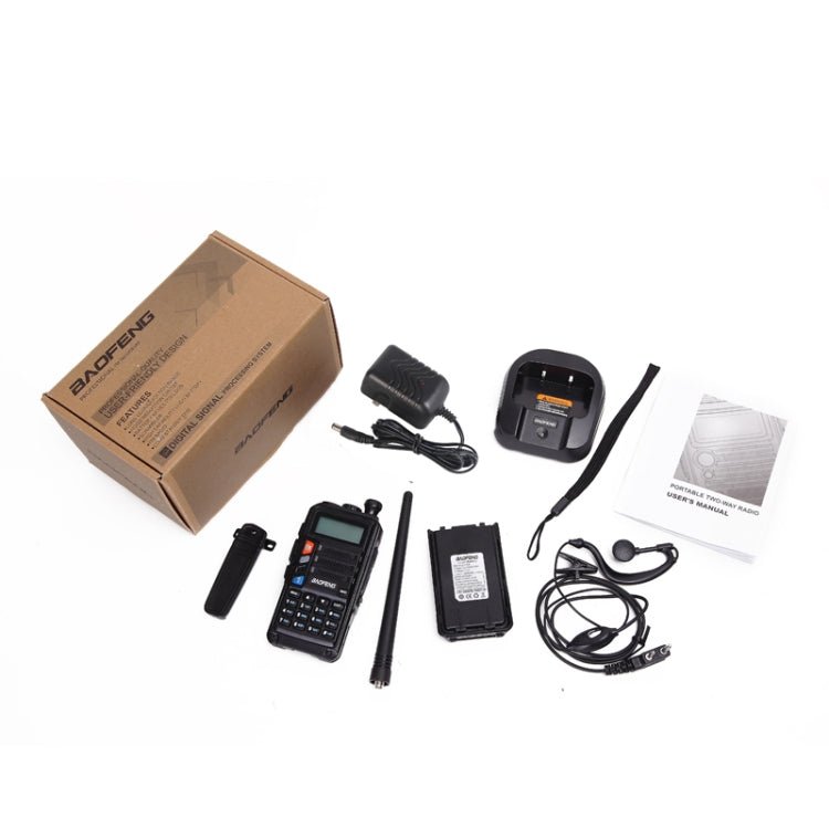 Baofeng BF - UV5R Plus S9 FM Interphone Handheld Walkie Talkie, US Plug, Black, US Plug, Red, US Plug, Silver, US Plug - ORIWHIZBAOFENGConsumer ElectronicsHandheld Walkie Talkie
