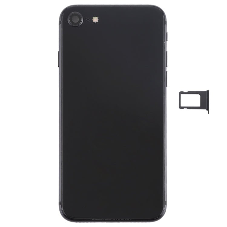 Battery Back Cover Assembly with Side Keys & Vibrator & Speaker Ringer Buzzer & Power Button + Volume Button Flex Cable & Card Tray for iPhone 8, For iPhone 8, For iPhone 8 (Full Assembly) - ORIWHIZ