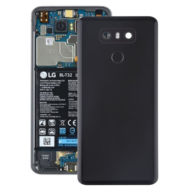 Battery Back Cover with Camera Lens & Fingerprint Sensor for LG G6 / H870 / H870DS / H872 / LS993 / VS998 / US997, For LG G6 with Camera Lens, For LG G6 - ORIWHIZ