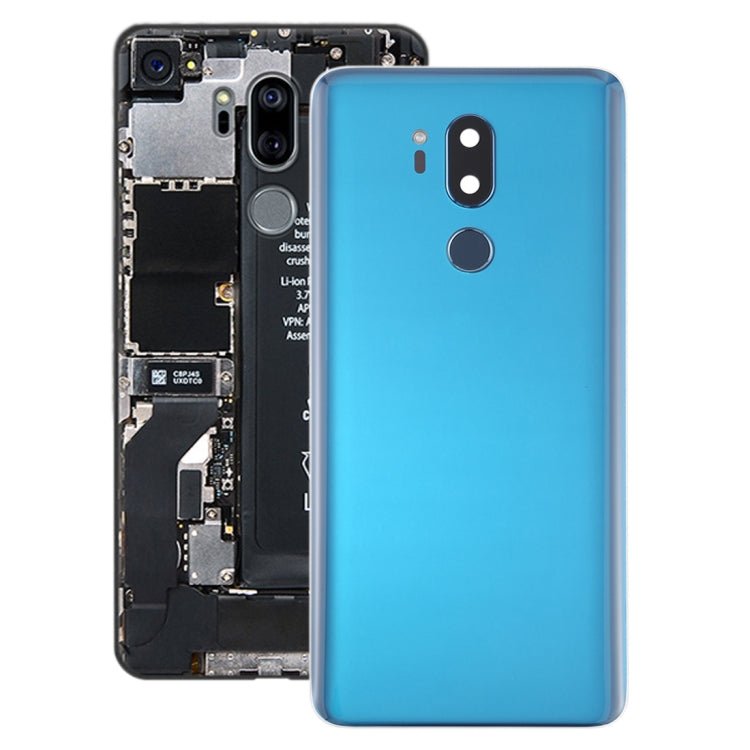 Battery Back Cover with Camera Lens & Fingerprint Sensor for LG G7 ThinQ / G710 / G710EM / G710PM / G710VMP, For LG G7 ThinQ - ORIWHIZ