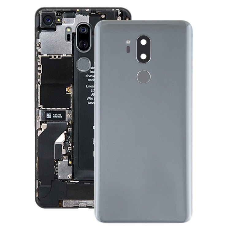 Battery Back Cover with Camera Lens & Fingerprint Sensor for LG G7 ThinQ / G710 / G710EM / G710PM / G710VMP, For LG G7 ThinQ - ORIWHIZ