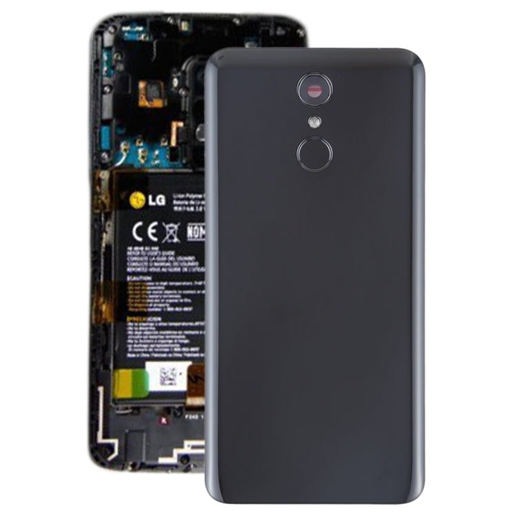 Battery Back Cover with Camera Lens & Fingerprint Sensor for LG Q7 / Q7+, For LG Q7, For LG Q7 (Purple) - ORIWHIZ