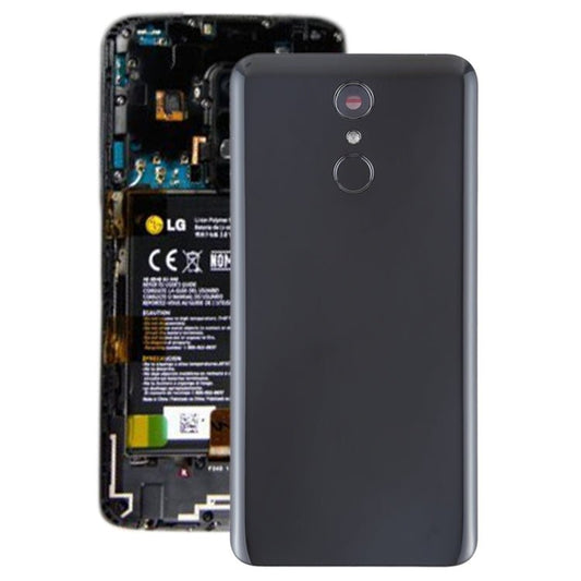 Battery Back Cover with Camera Lens & Fingerprint Sensor for LG Q7 / Q7+, For LG Q7, For LG Q7 (Purple) - ORIWHIZ