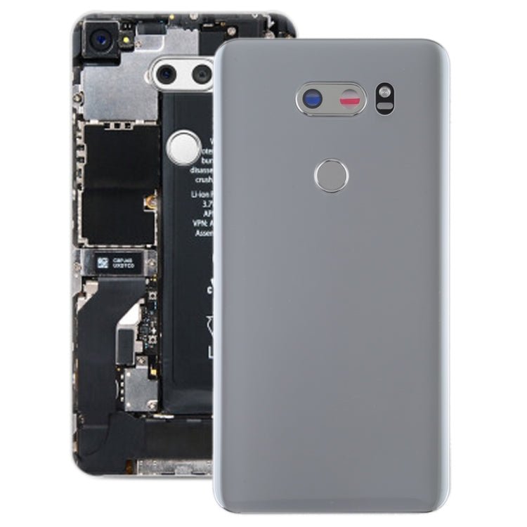 Battery Back Cover with Camera Lens & Fingerprint Sensor for LG V30 / VS996 / LS998U / H933 / LS998U / H930, For LG V30(with Fingerprint Sensor) - ORIWHIZ