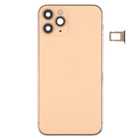 Battery Back Cover (with Side Keys & Card Tray & Power + Volume Flex Cable & Wireless Charging Module) for iPhone 11 Pro Max, For ip11 Pro Max, For iPhone 11 Pro Max - ORIWHIZ