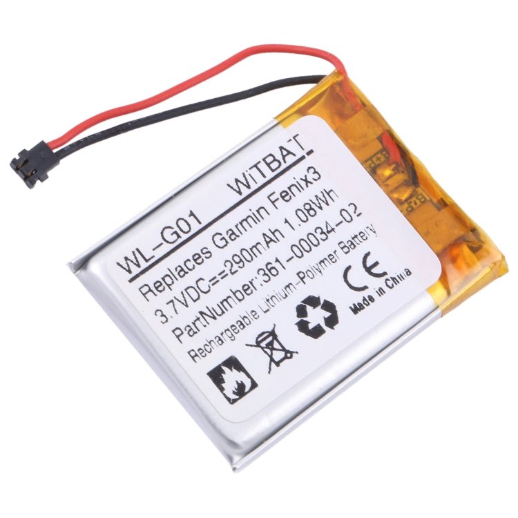 Battery Replacement, For Garmin Fenix 3 / F3 HR Sports Watch - ORIWHIZ