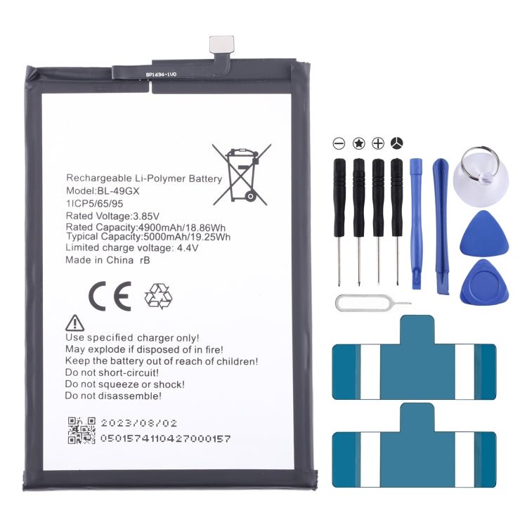 Battery Replacement, For Infinix Note 30 Pro, For Infinix Hot 12 / Hot 20S, For Infinix Zeno X / X6811 / X6810, For Infinix Note 7 / Note 10 / Hot 11S, For Infinix Smart 6 / X6511 / X6511B, For Infinix Hot 9 Play / Hot 10 Play - ORIWHIZ