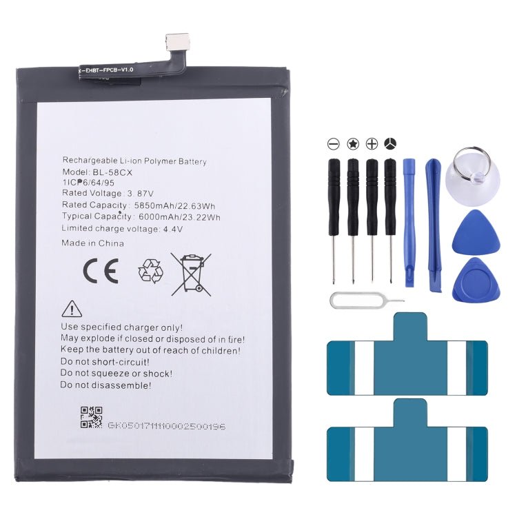 Battery Replacement, For Infinix Note 30 Pro, For Infinix Hot 12 / Hot 20S, For Infinix Zeno X / X6811 / X6810, For Infinix Note 7 / Note 10 / Hot 11S, For Infinix Smart 6 / X6511 / X6511B, For Infinix Hot 9 Play / Hot 10 Play - ORIWHIZ