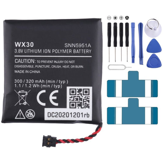 Battery Replacement, For Motorola Moto 360 1st - Gen SNN5951A - ORIWHIZ