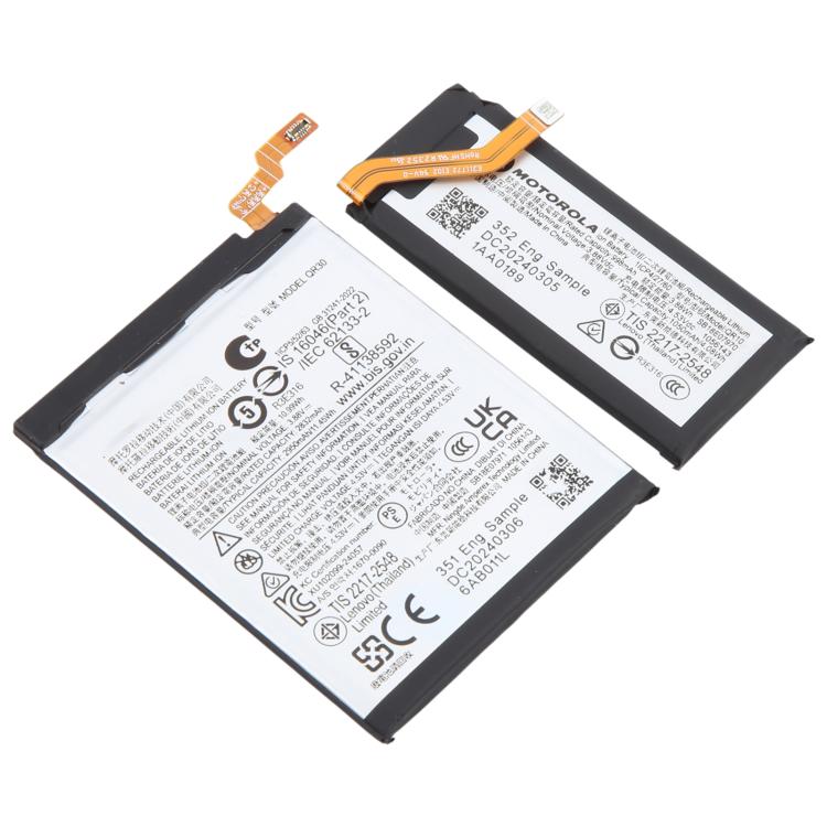 Battery Replacement, For Motorola Razr 50 Ultra QR30/QR10 2832mAh/998mAh, For Motorola Razr 50 QR31/QR11 2935mAh/998mAh, For Motorola Moto G84 5G XT2347 QB50 5000mAh, For Motorola Moto G Power 5G 2023 PD50 5000mAh - ORIWHIZ