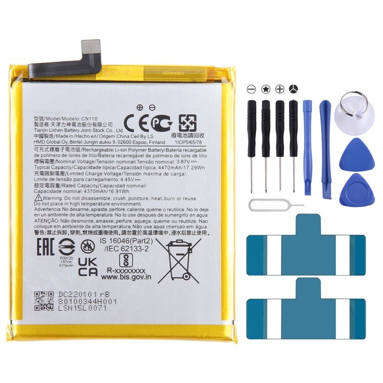 Battery Replacement, For Nokia C31 CN550, For Nokia X20 ta - 1341 ta - 1344 CN110 - ORIWHIZ
