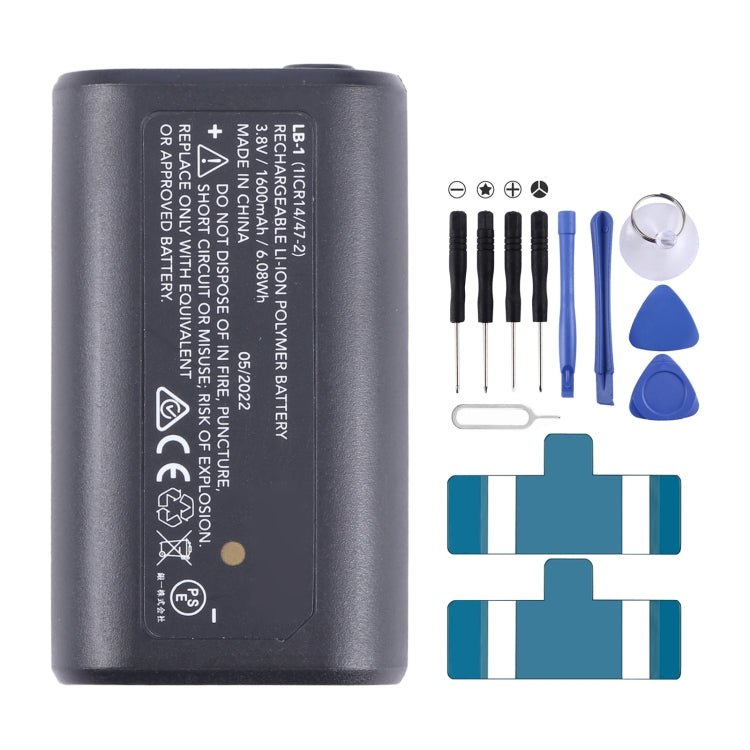 Battery Replacement, For RODE LB - 1 1600mAh - ORIWHIZ