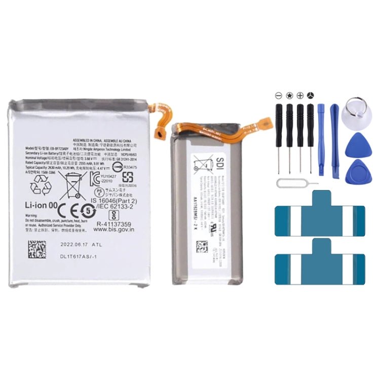 Battery Replacement For Samsung Galaxy Z Flip 4 5G F723 F724 EB - BF723ABY EB - BF724ABY, For Samsung Galaxy Z Flip4 5G - ORIWHIZ