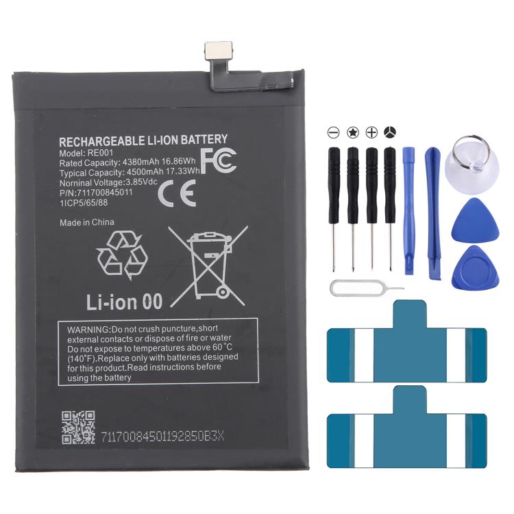 Battery Replacement, For T - Mobile REVVL 6 5G RE001 4380mAh - ORIWHIZ