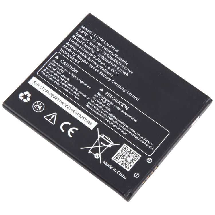 Battery Replacement, For Wiko SAS U307AS LT25H426271W 2550mAh - ORIWHIZ