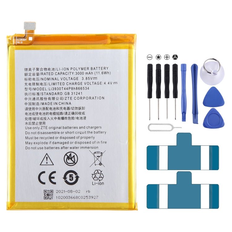 Battery Replacement, For ZTE Vodafone Smart V8 VFD710, For ZTE Blade A71 2021 / Voyage 10, For ZTE 30 Pro / S30 SE 8030N, For ZTE Blade A7S A7 2020, For ZTE Blade A6 Max A0605, For ZTE Blade V8 Mini BV0850 V0850, For ZTE Axon 7 Max 3D C2017 - ORIWHIZ