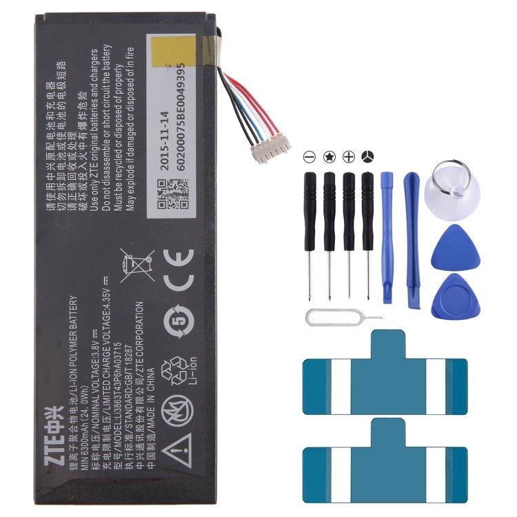 Battery Replacement, For ZTE Vodafone Smart V8 VFD710, For ZTE Blade A71 2021 / Voyage 10, For ZTE 30 Pro / S30 SE 8030N, For ZTE Blade A7S A7 2020, For ZTE Blade A6 Max A0605, For ZTE Blade V8 Mini BV0850 V0850, For ZTE Axon 7 Max 3D C2017 - ORIWHIZ