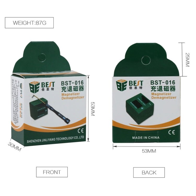 BEST BST - 016 Magnetizer Demagnetizer Tool, BST - 016 (Blue), BEST - 016 (Green) - ORIWHIZ