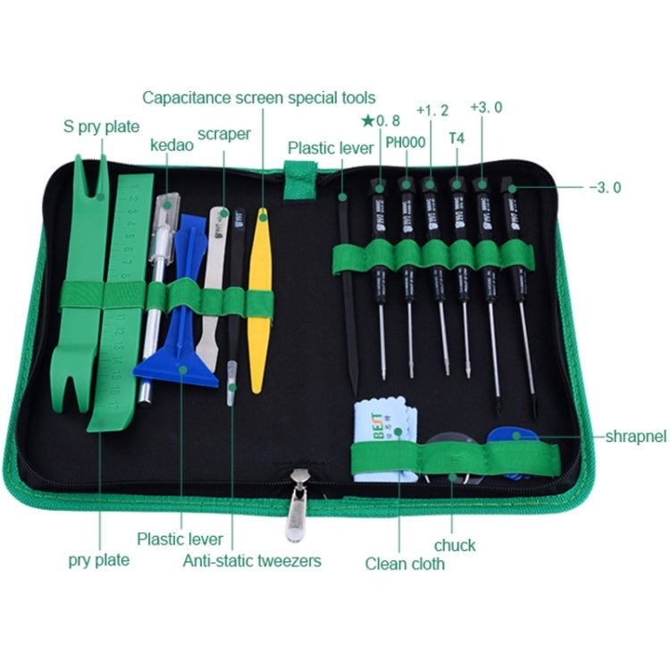 BEST BST - 112 22 in 1 Profession Multi - purpose Repair Tool Set for Mobile Phone / Laptop Computer, BST - 112 - ORIWHIZ