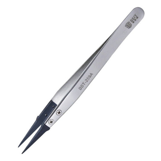 BEST BST - 259A Stainless Steel Snti Static Tweezer, BST - 259A - ORIWHIZ