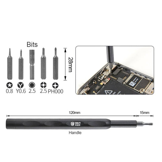 BEST BST - 500 12 in 1 Multifunctional Precision And Convenient Quick Disassembly Tool Kit For iPhone, BST - 500 - ORIWHIZ
