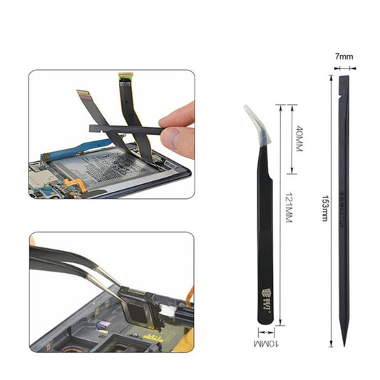 BEST BST - 504 9 in 1 Cell Phone Disassembly Tool Kit For Samsung Smartphone, BST - 504 - ORIWHIZ