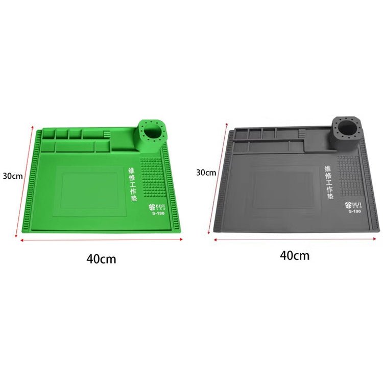 BEST S - 190 High - temperature Resistant Silicone Pad Workbench Pad - ORIWHIZ