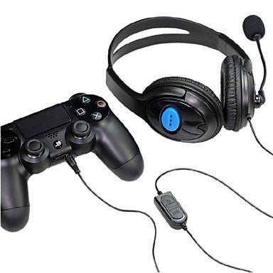 Bilateral Large Headphones PS4 Host Internet Voice Chat Headset for PS4, Large Headphones - ORIWHIZSony AccessoriesSony Accessories Headset & MicrophoneToys & Hobbies