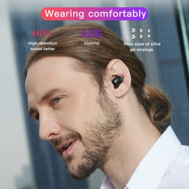 Bluedio TWS T - elf Bluetooth Version 5.0 In - Ear Bluetooth Headset with Headphone Charging Cabin, TWS T - elf - ORIWHIZ