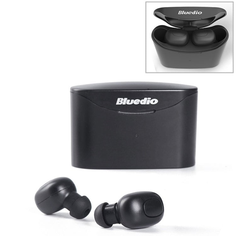 Bluedio TWS T - elf Bluetooth Version 5.0 In - Ear Bluetooth Headset with Headphone Charging Cabin, TWS T - elf - ORIWHIZ