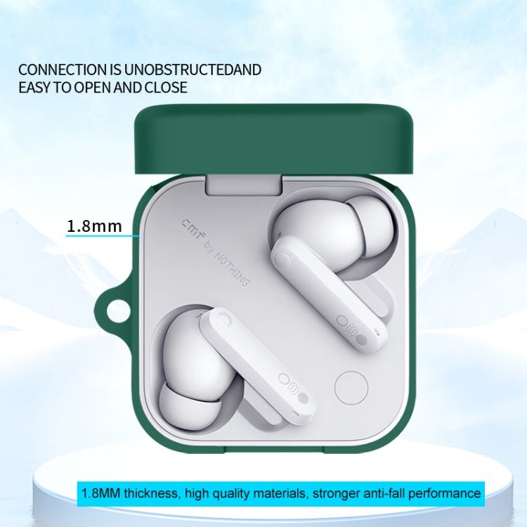 Bluetooth Earphone Silicone Protective Case, For CMF By Nothing Buds Pro2 - ORIWHIZ