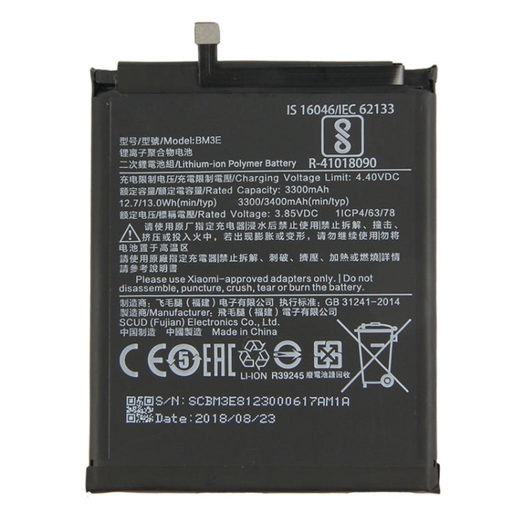 BM3E 3300mAh for Xiaomi Mi 8 Li - Polymer Battery, For Xiaomi Mi 8 - ORIWHIZ
