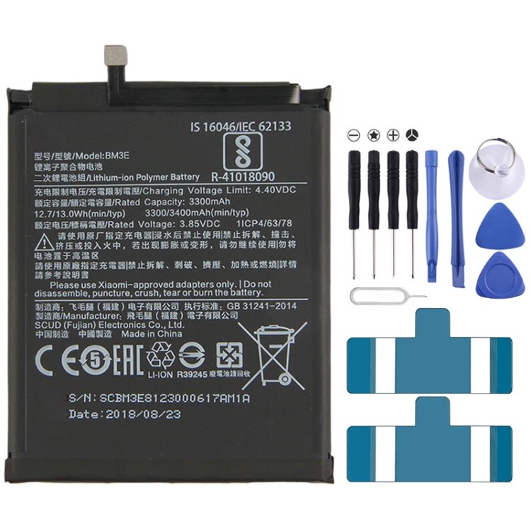 BM3E 3300mAh for Xiaomi Mi 8 Li - Polymer Battery, For Xiaomi Mi 8 - ORIWHIZ