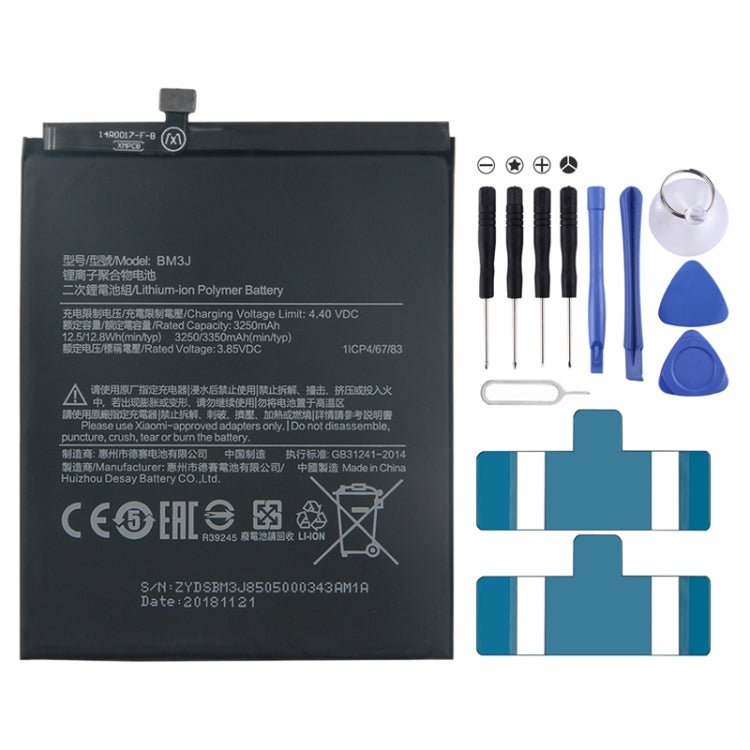 BM3J 3250mAh for Xiaomi Mi 8 Lite Li - Polymer Battery, For Xiaomi Mi 8 Lite - ORIWHIZ