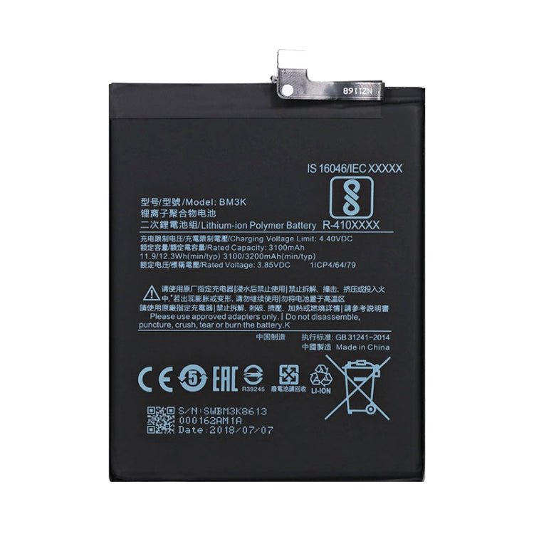 BM3K 3100mAh for Xiaomi Mi Mix 3 Li - Polymer Battery, For Xiaomi Mi Mix 3 - ORIWHIZ