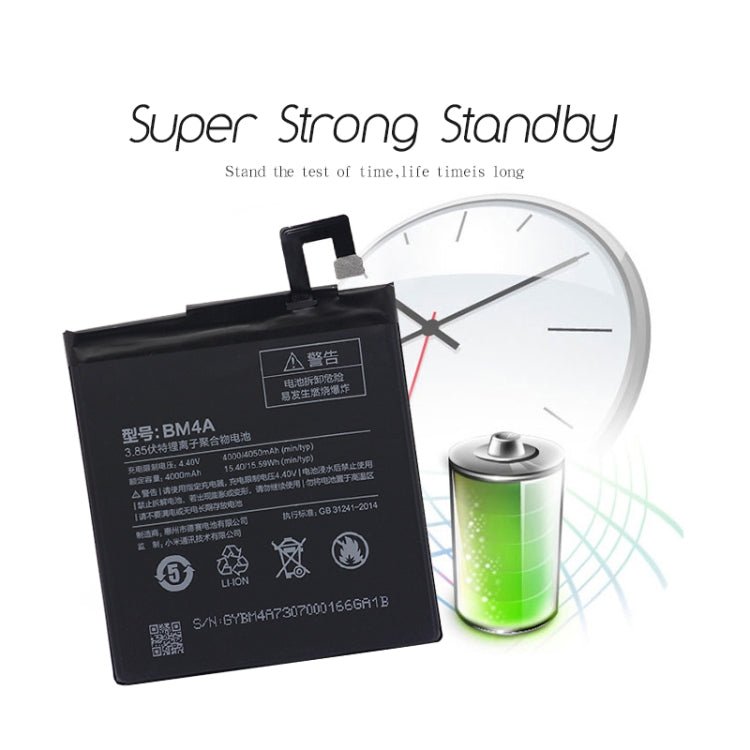 BM4A 4000mAh for Xiaomi Redmi Pro Li - Polymer Battery, For Xiaomi Redmi Pro - ORIWHIZ